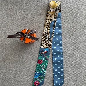 Hermès jungle love twilly